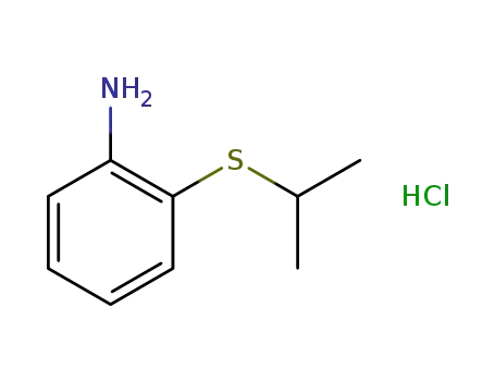 2-(isopropylthioether)aniline hydrochloride